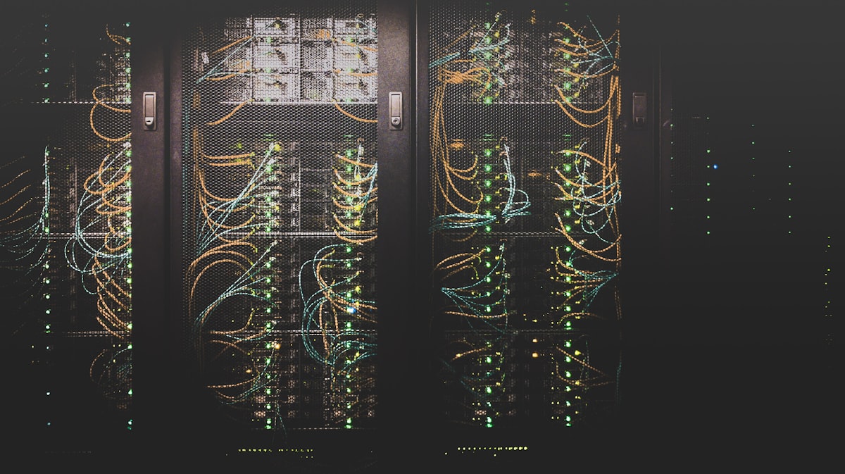 Technology professionals working on infrastructure